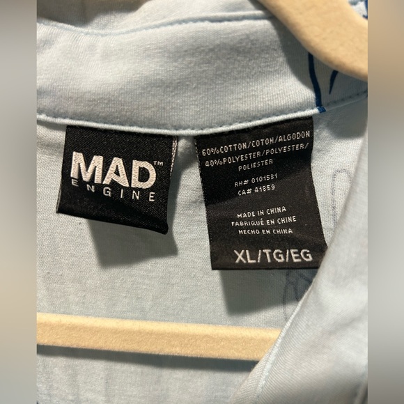 NWT Mad Engine Peace American Style Romper/Jumpsuit , size XL - Picture 2 of 4